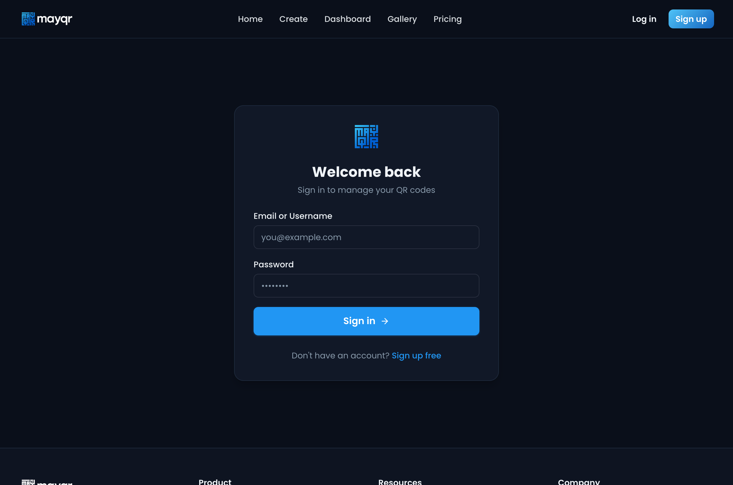 login
